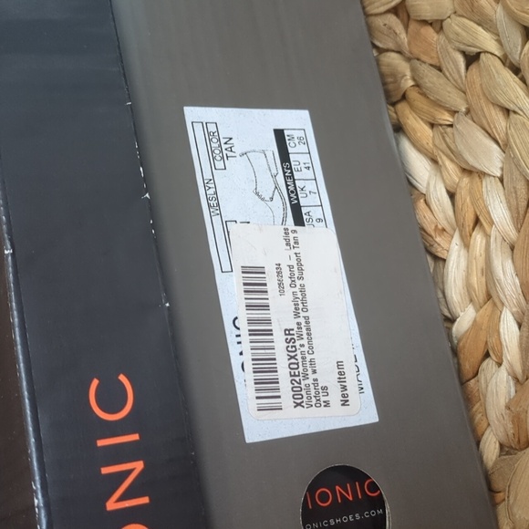 Vionic Weslyn Tan Leather Oxfords Lace-Up Loafers - Picture 10 of 10